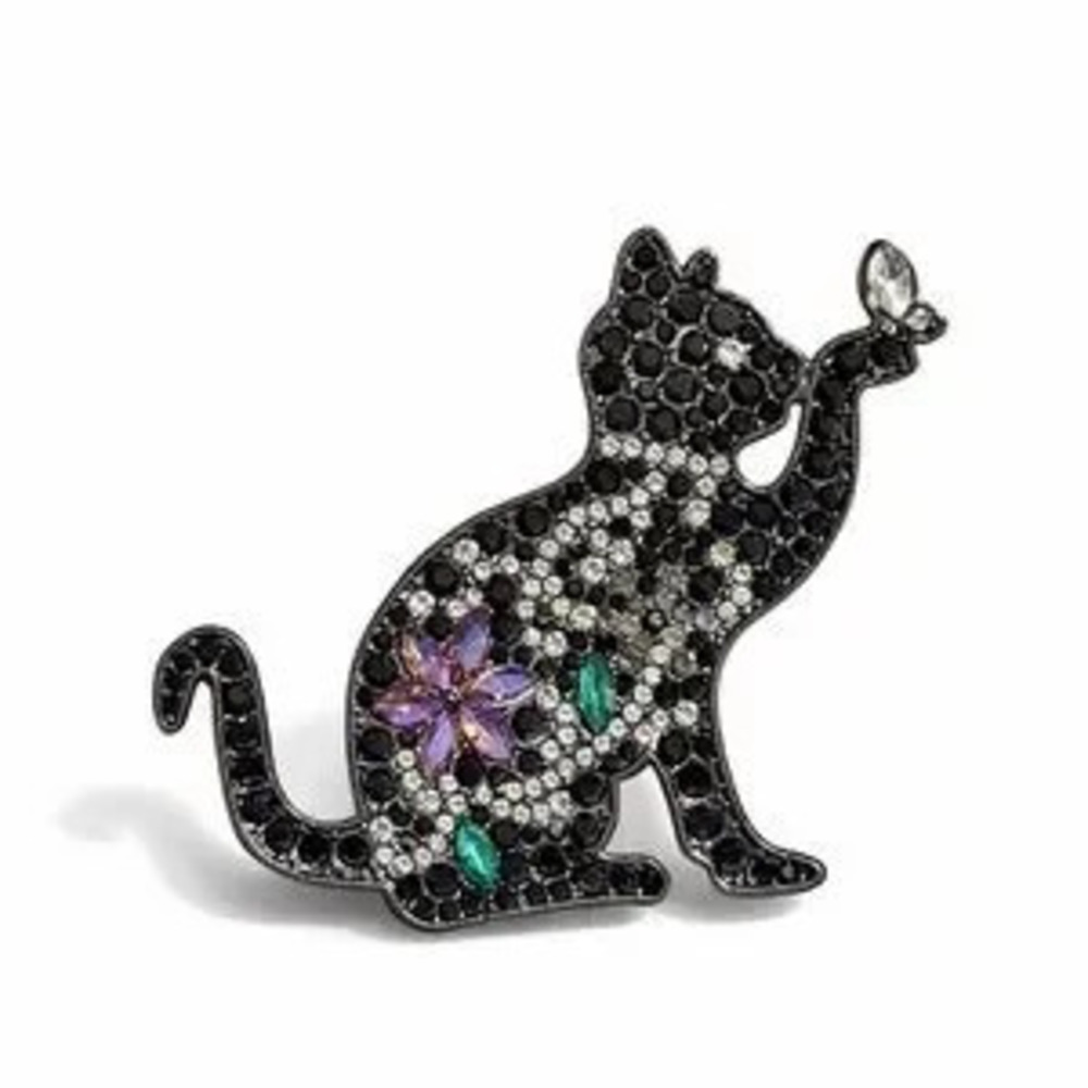 Classic Black Cat Brooch ??